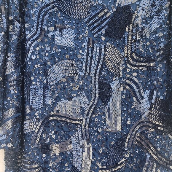 5/$100 SALE - Aidan Mattox Sequin Cold Shoulder Dress - Picture 8 of 8